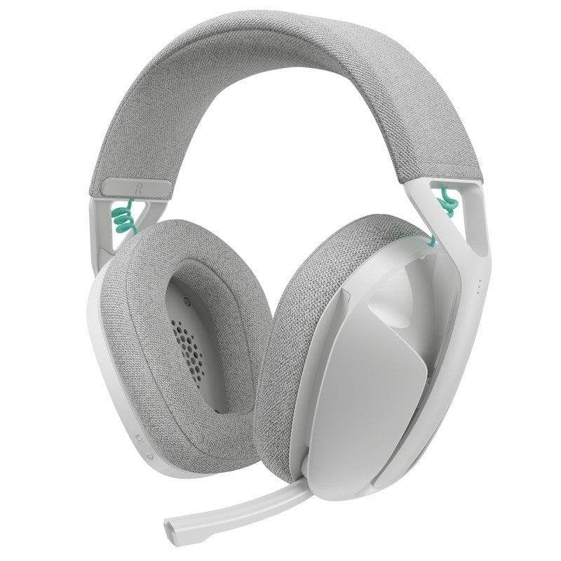 Auriculares Logitech G321 LIGHTSPEED inalámbricos Bluetooth para gaming PC/PS4/PS5/Switch Blancos