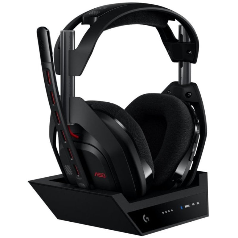 Logitech G Astro A50 Gen 5 Auriculares Gaming Inalámbricos Multiplataforma Negros + Estación Base