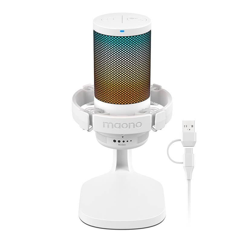 Micrófono Maono DGM20 USB cardioide con filtro antipop y control táctil