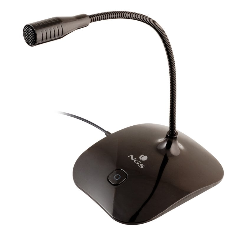 NGS MS-115 microphone de bureau noir