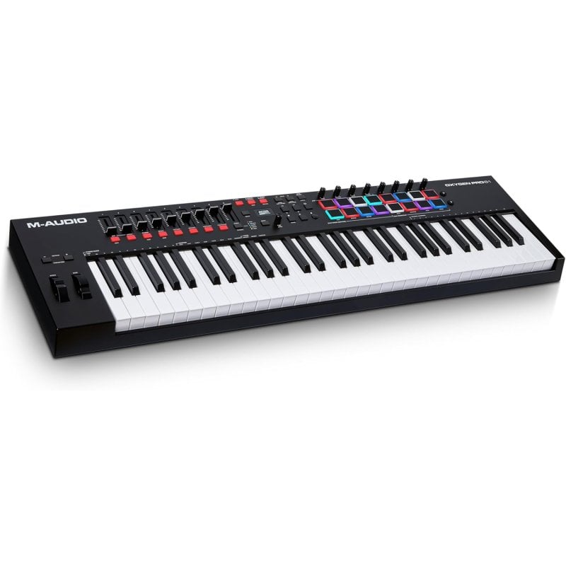 M-Audio Oxygen Pro 61 Teclado Controlador MIDI USB con 61 Teclas Negro