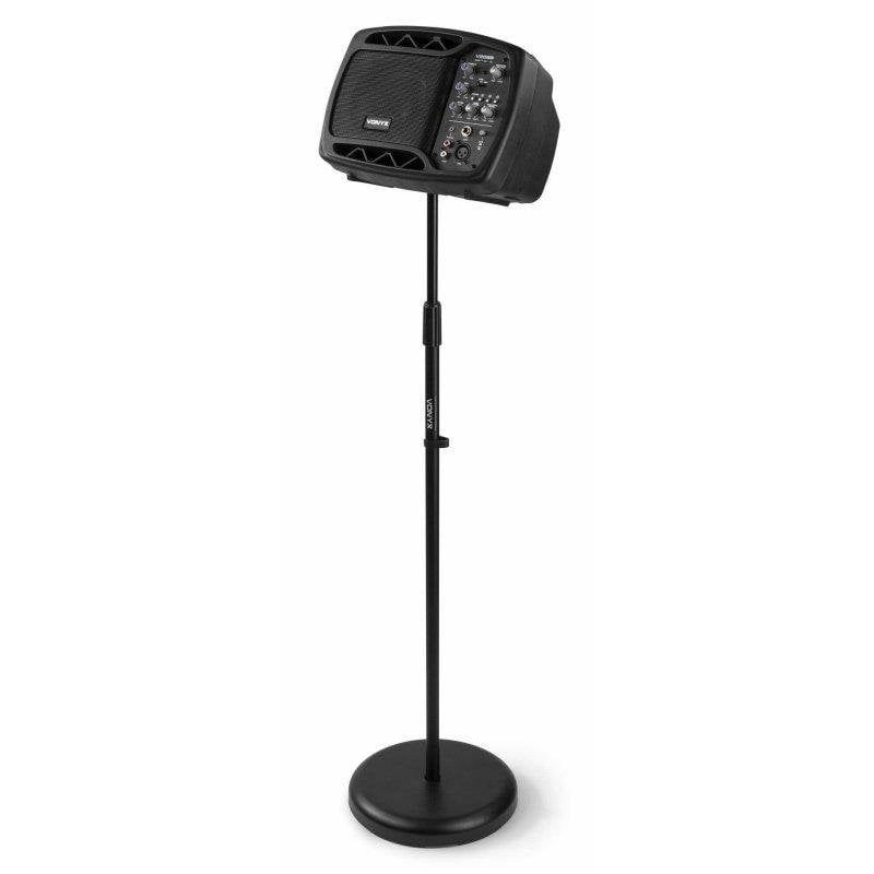 Vonyx V205B aktiver Monitorlautsprecher 80W RMS mit Bluetooth und verstellbarem Ständer