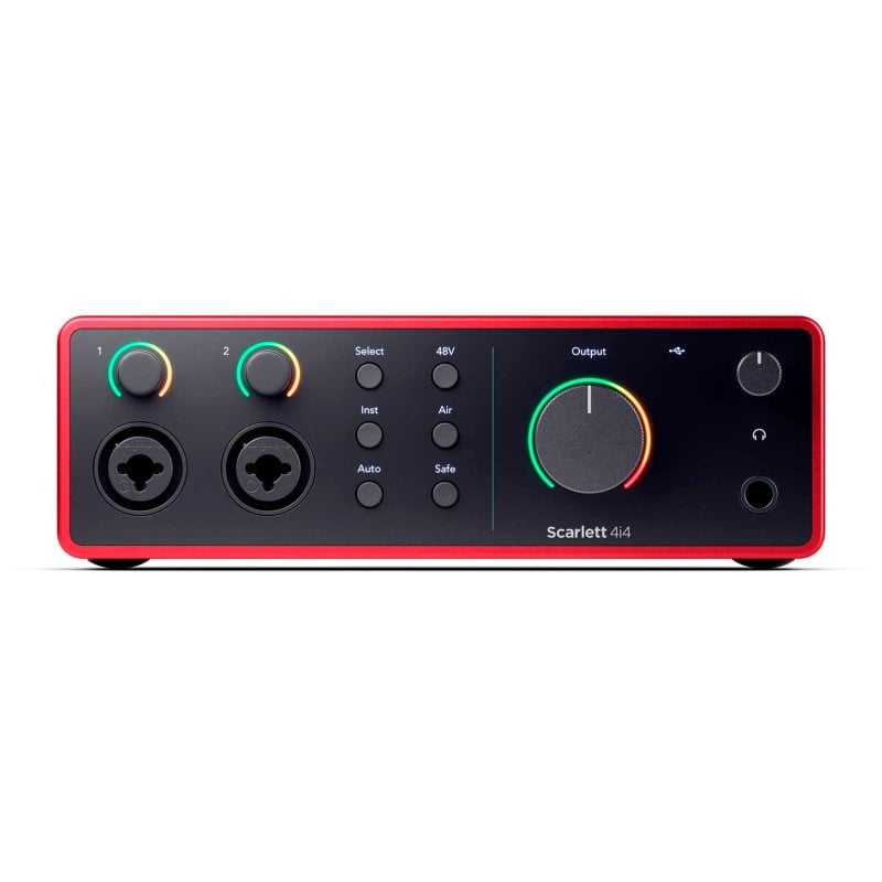 Focusrite Scarlett 4i4 4th Gen Audio Interface
