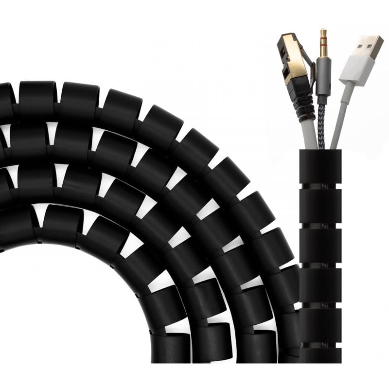 Aisens A151-0604 Cable Organiser 2m Black