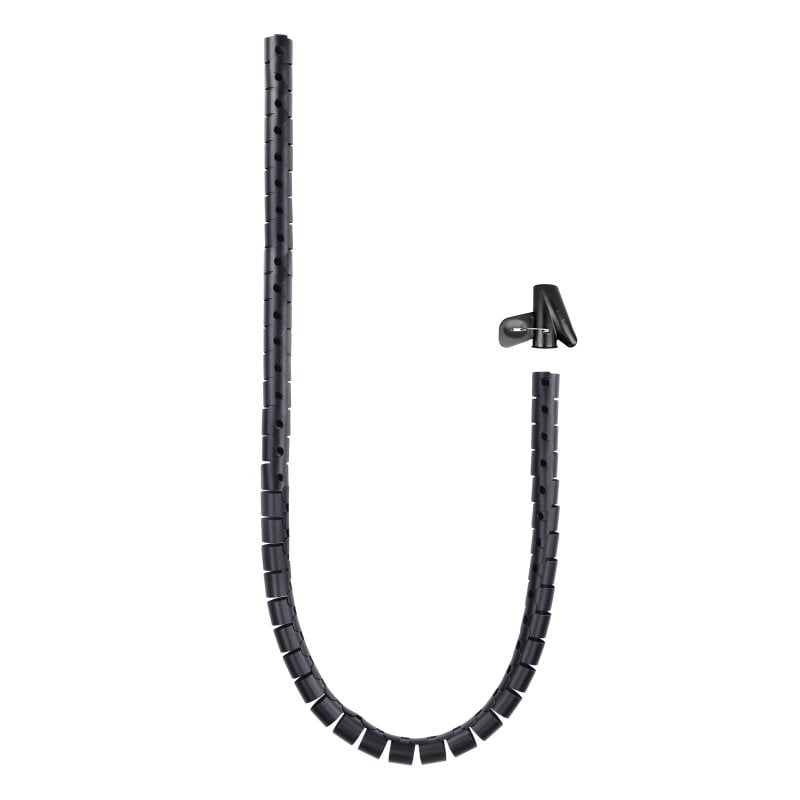 Nanocable Organizador de Cables Flexible 25mm 2m Negro