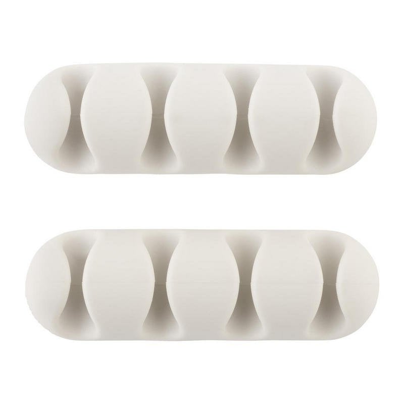 Bluelounge CableDrop Multi Pack 2 Organizadores de Cables Blancos