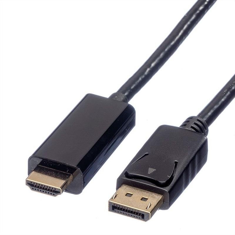ROLINE cavo adattatore DisplayPort a HDMI 3 m nero