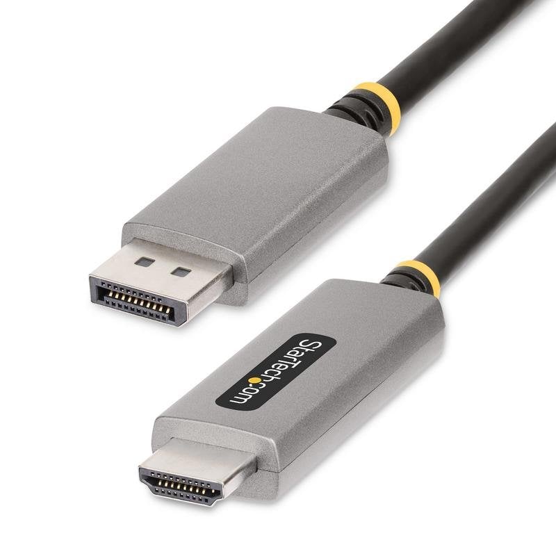 Câble adaptateur DisplayPort vers HDMI StarTech.com 2m 8K 60Hz 4K 144Hz HDR10