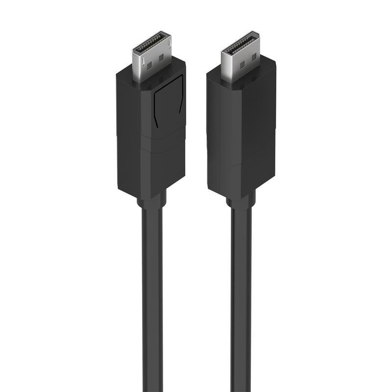 Cabo DisplayPort 1.4 AISENS 8K, 2 metros, preto