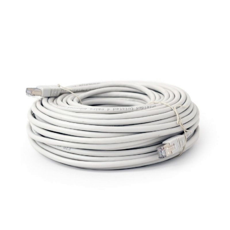 Gembird RJ-45-Cat-6-FTP-Netzwerkkabel 30m Grau