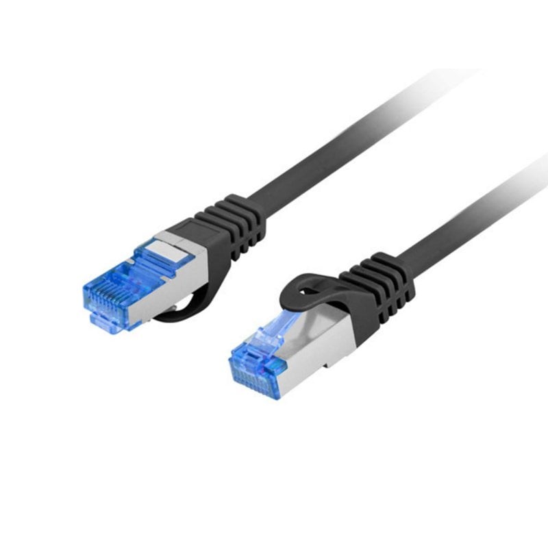 Câble LAN Lanberg PCF6A-10CC-1000-BK 10m Cat6a S/FTP RJ-45 noir blindage renforcé