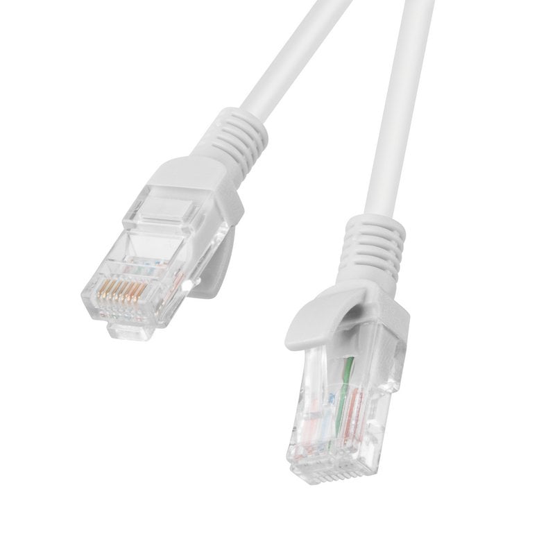Lanberg RJ45 UTP Cat.6 Fluke Pass Test Netzwerkkabel 5m grau