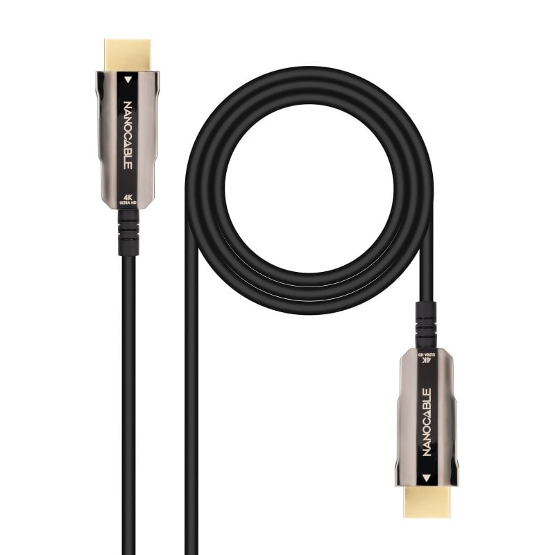 Nanocable Cavo HDMI 2.0 AOC 4K maschio/maschio 20m nero