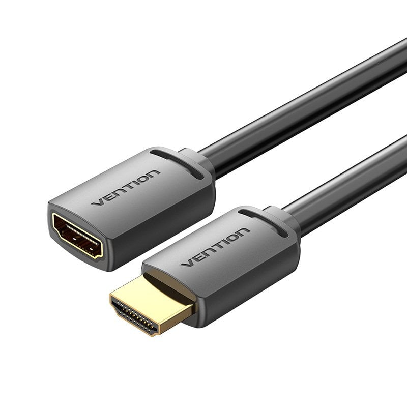 Vention HDMI-Verlängerungskabel 4K Stecker/Buchse 1m Schwarz