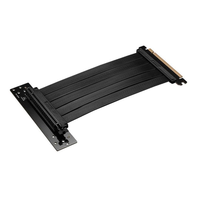 MSI OK1-7G21004-W57 PCIe 4.0 x16 180 mm Black Riser Cable
