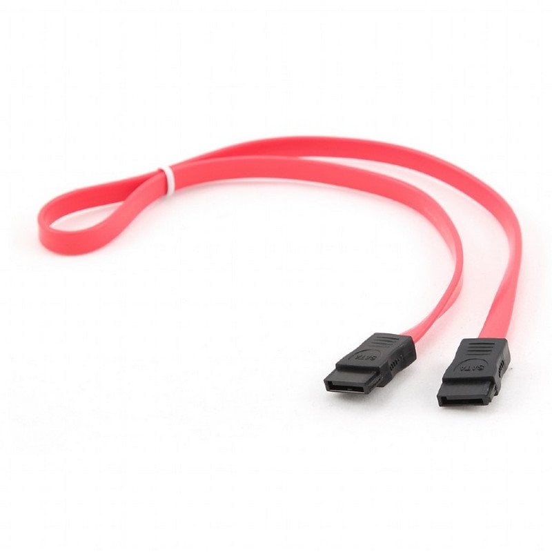 Gembird Cavo dati SATA 3 piatto 1m rosso