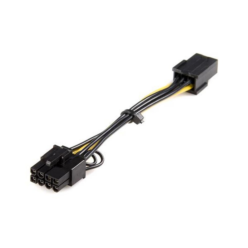 Startech Cable Adaptador de Alimentación PCI Express 6 pines a 8 pines