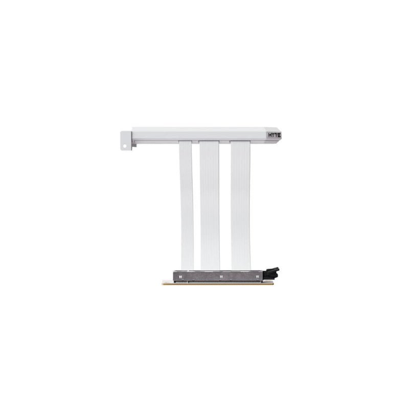 Câble riser PCIe Hyte ACC-HYTE-PCIE50-WW 20 cm blanc Gen 5.0 x16 coudé