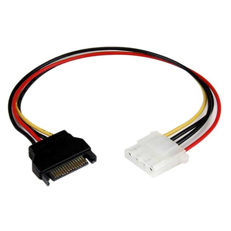 Cavo adattatore SATA 15 pin a Molex 4 pin.
