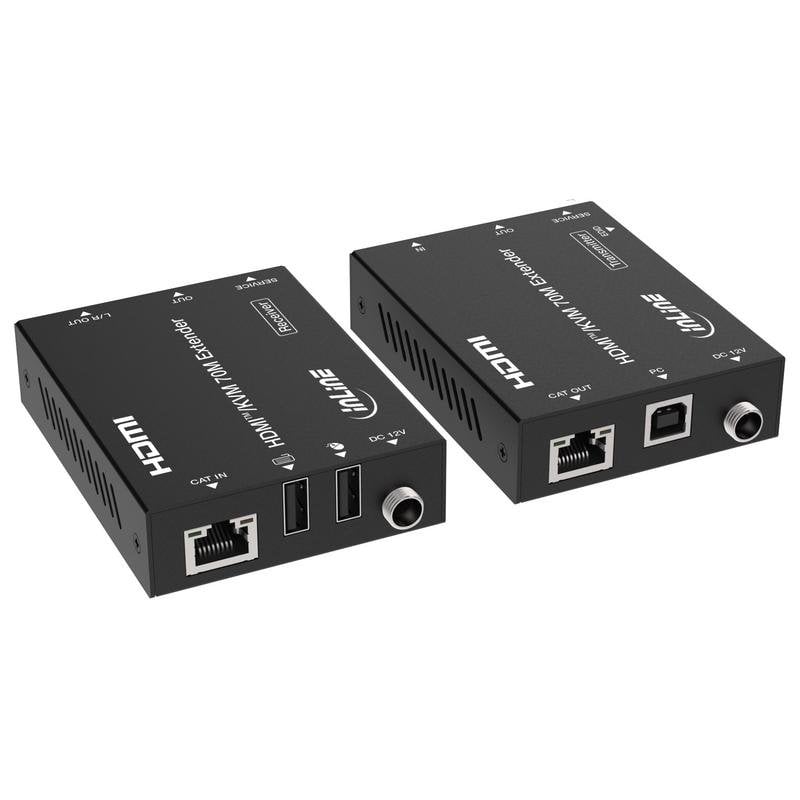 Extensor KVM InLine 57885P HDMI 2.0b 4K@60Hz 70m PoC