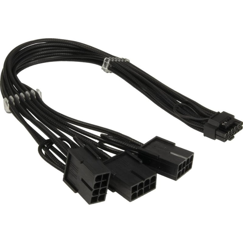 Câble adaptateur Inter-Tech GPU-02 12VHPWR vers 3x PCIe 8 broches