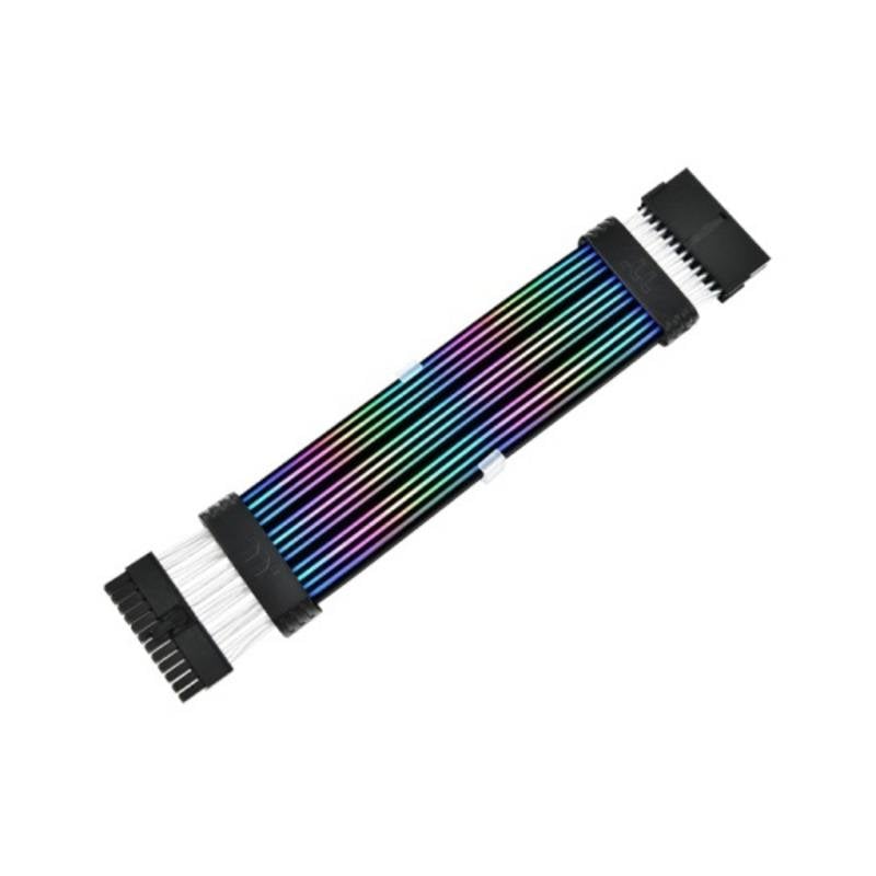 Câble Thermaltake TT Mod 24 Pin ARGB noir, 202 mm