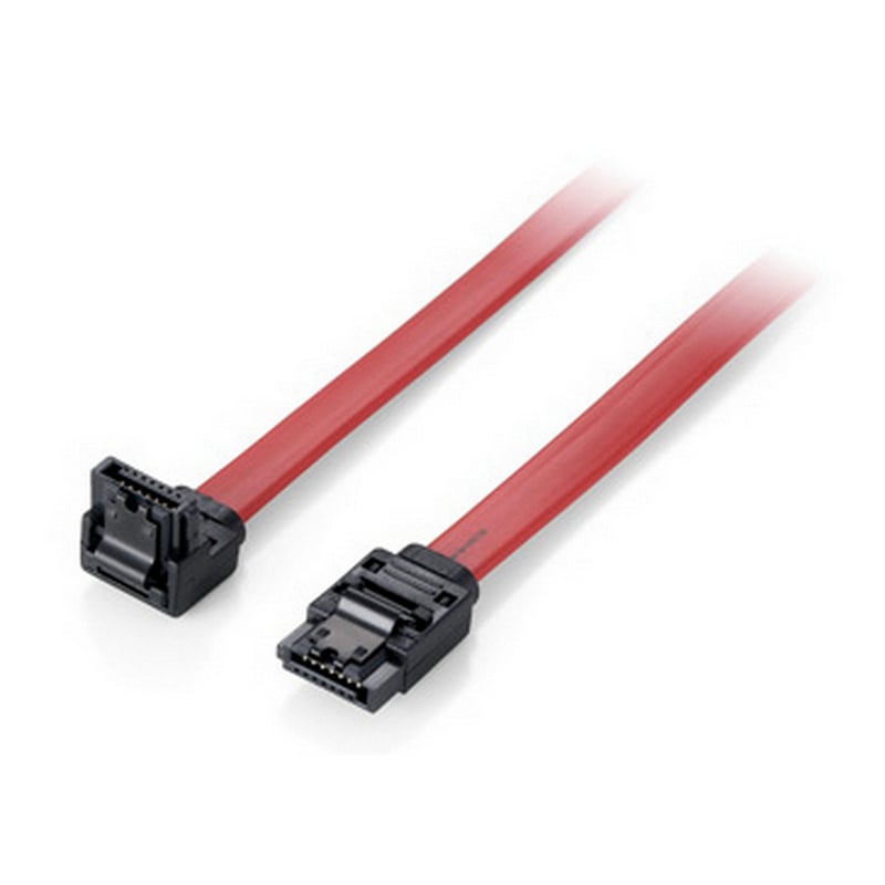 Equip SATA3 male to right-angle SATA3 male cable 0.5m