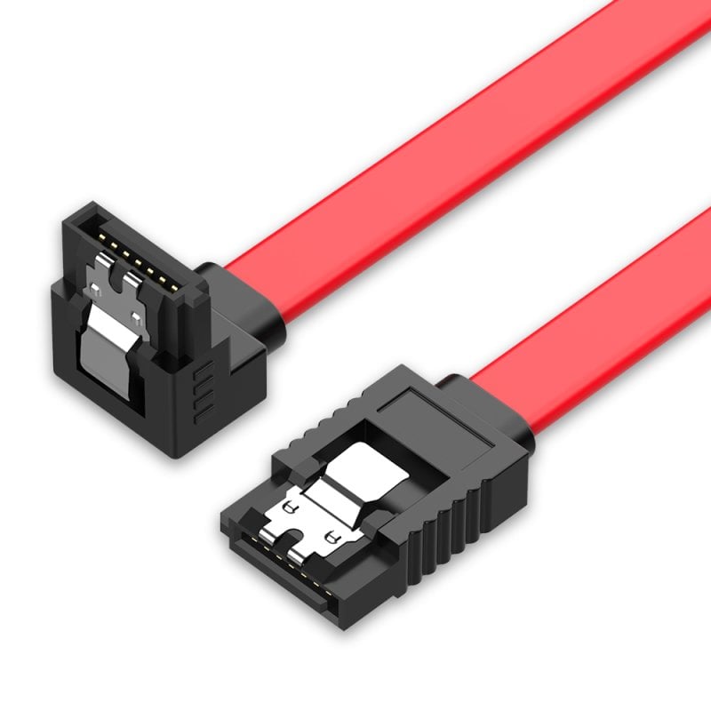 Vention KDDRD SATA-Kabel 0,5m 6 Gbit/s männlich/männlich vergoldet Rot