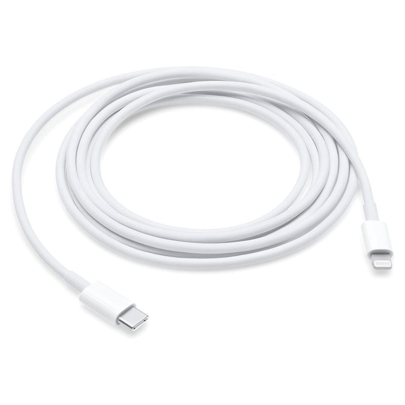Apple USB-C-auf-Lightning-Kabel Stecker/Stecker 2m Weiß
