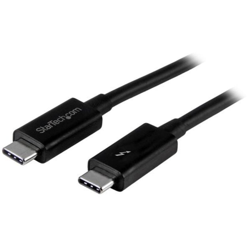 Startech Cable Thunderbolt 3 USB-C 20Gbps 2m Negro