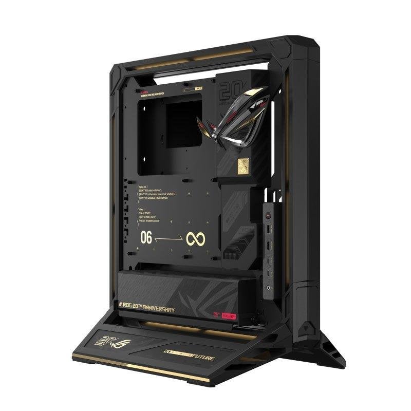 ASUS ROG GR20 PC-Gehäuse, offener Aluminiumrahmen, Midi-Tower