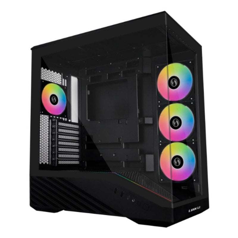 Torre Gaming Lian Li Vector V100 ATX Negra Vidrio Templado ARGB Matrix 7 Slots