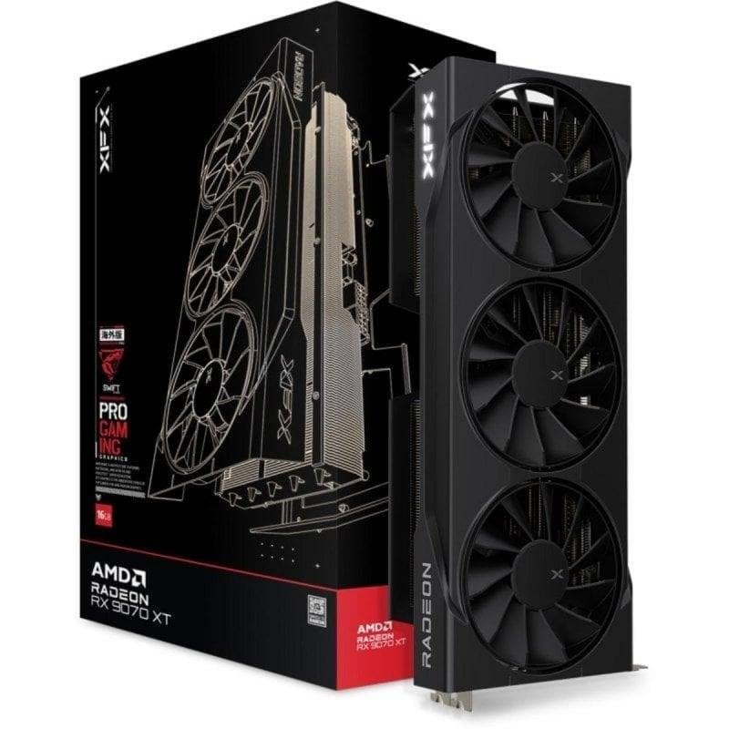 XFX SWIFT AMD Radeon RX 9070 XT Triple Fan 16GB GDDR6 FSR 4