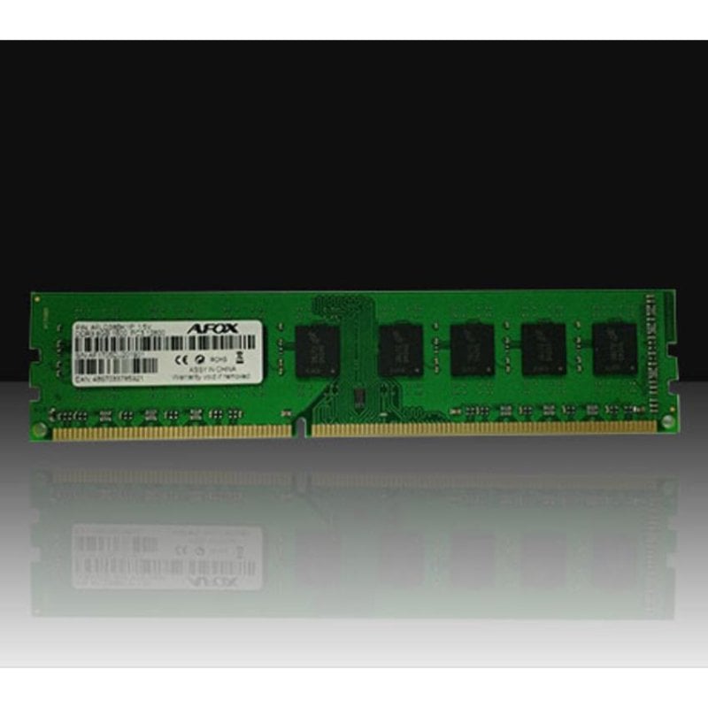 Memoria RAM Afox DDR3 8GB 1x8GB 1600MHz CL11 UDIMM verde