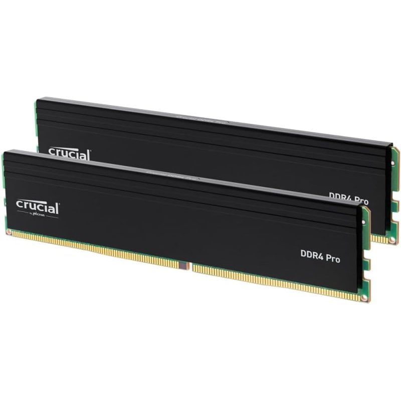 Crucial Pro DDR4 3200MHz 64GB 2x32GB CL22 Intel XMP 2.0