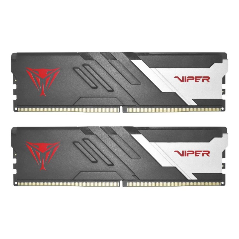 Memoria RAM Patriot Viper Venom PVV516G600C36K 16GB 2x8GB DDR5 6000MHz CL36 AMD EXPO Negro Blanco