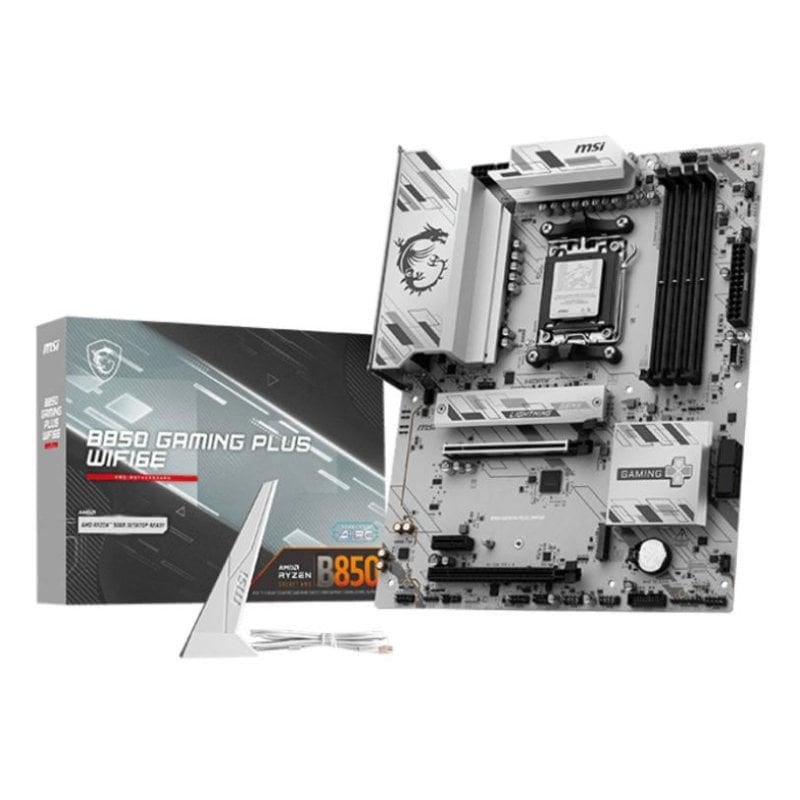 MSI B850 GAMING PLUS WIFI6E placa base AMD B850 Zócalo AM5 ATX