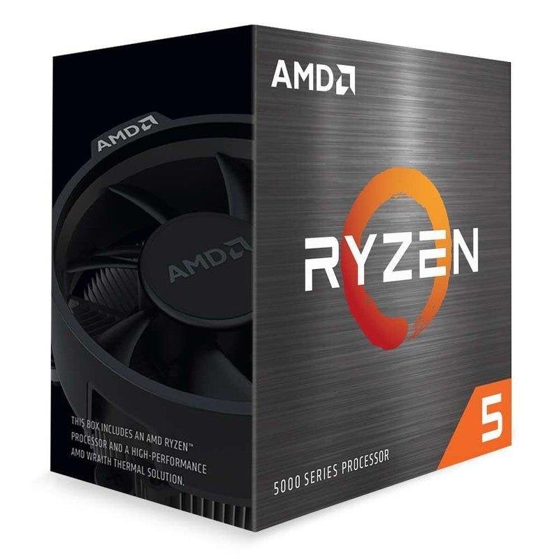 Processore AMD Ryzen 5 5500F 6 core 3,0 GHz base 4,4 GHz turbo 65 W TDP
