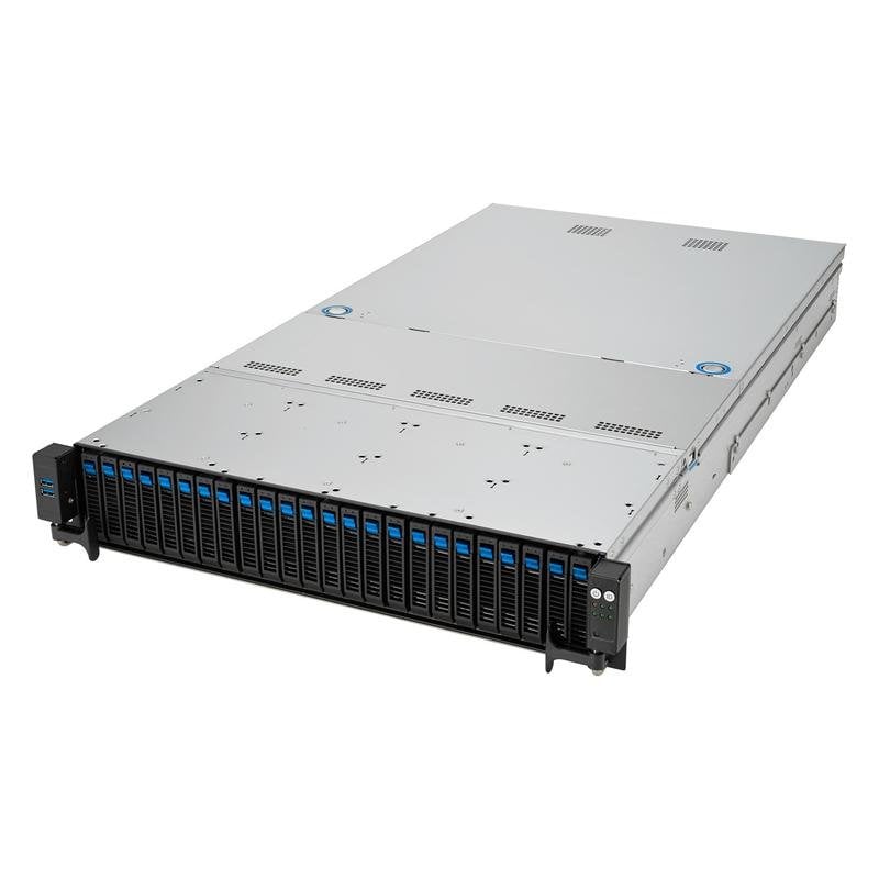 Barebone Asus RS521A-E12-RS24U AMD EPYC 9004 3TB DDR5 2U Rack 80 PLUS Titanium