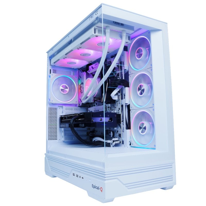 Epical-q Quixtor-w Amd Ryzen 7 5700x, 32gb, 1tb Ssd Nvme , Rtx 5060ti 8gb + Windows 11 Pro