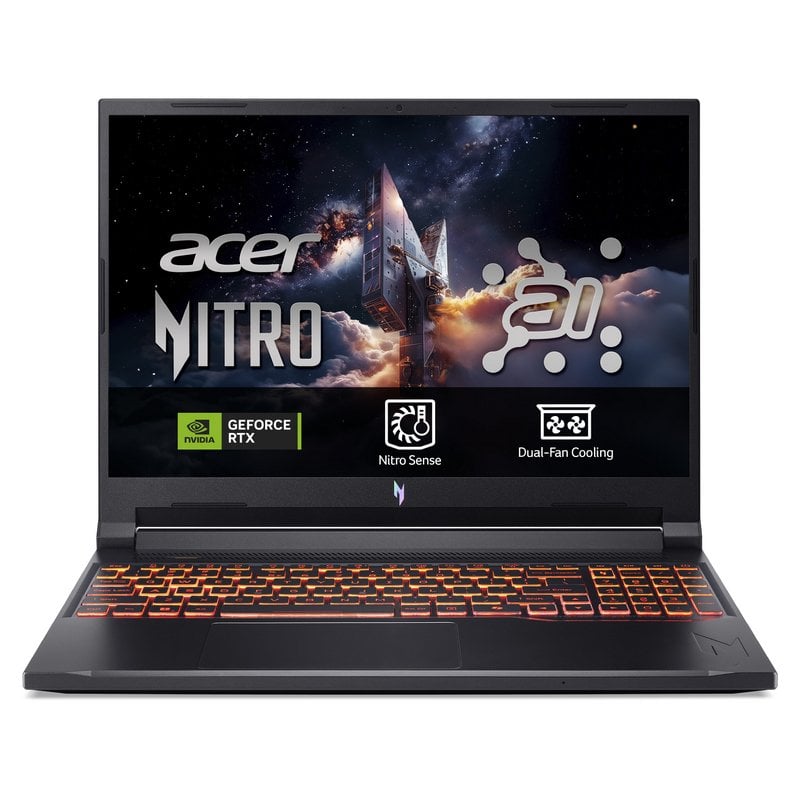 Portátil Acer Nitro V 16 ANV16-42 16" AMD Ryzen 7 260 32GB 1TB SSD RTX 5060 Sin sistema operativo