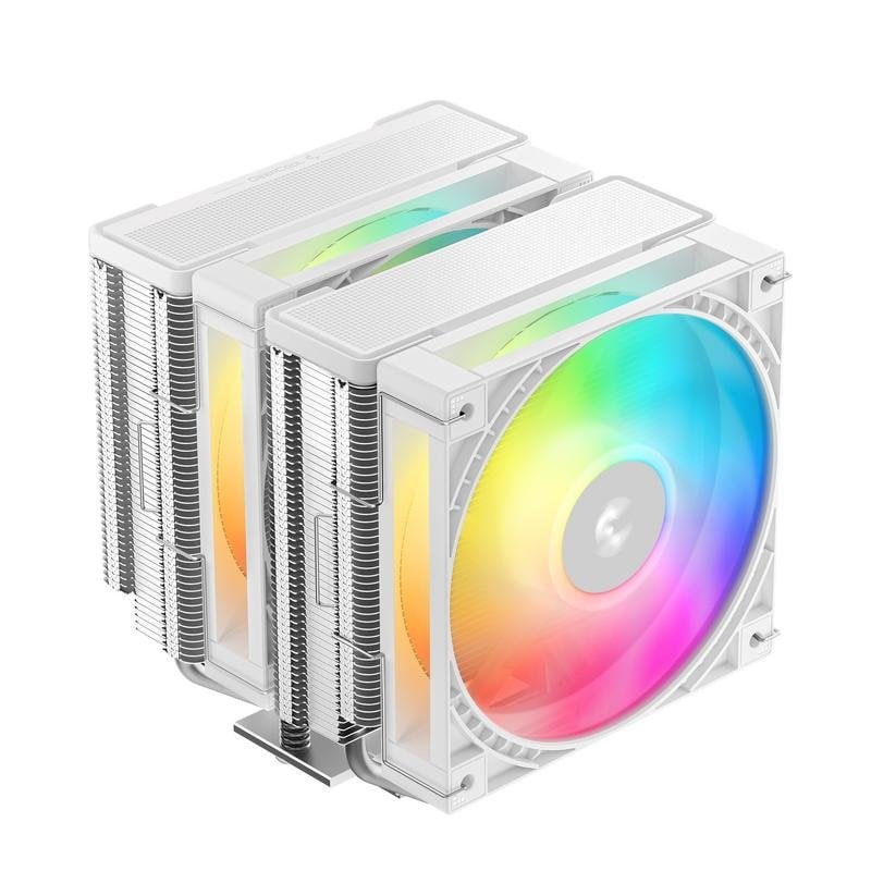 Refrigeración Aire Deepcool Socket AM4 AM5 LGA 1700 120mm AG620 G2 WH ARGB