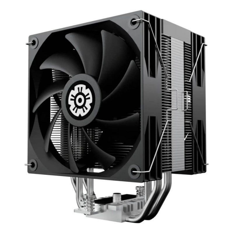 Refrigerador de CPU ENERMAX ETS-T41 2x FAN PWM de 120mm 4 tubos de calor niquelados de 6mm