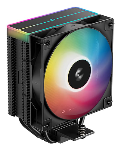 Refrigeración Aire DeepCool AG400 BK ARGB V2 120mm Negro ARGB Hidráulico