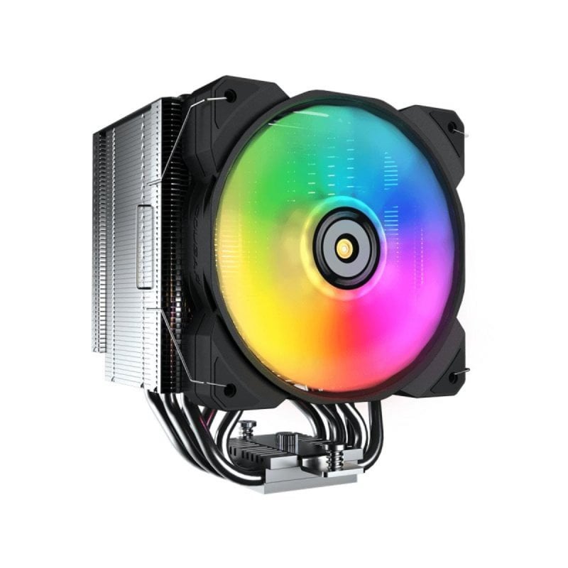 Disipador CPU Cougar Forza 85 RGB 1x120mm Cobre 6 Heatpipes Negro Multisocket