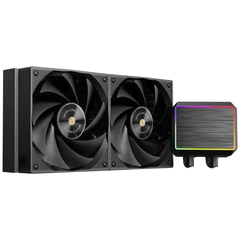 Mars Gaming Ml-proii240 Refrigeración Líquida Aio 450w Tdp Bomba 4ª Gen 2x Ventiladores Negro