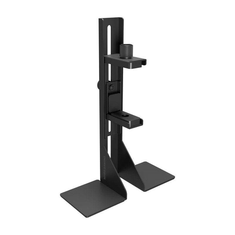 Soporte gráfico Mars Gaming MCA-GCBPRO acero negro magnético abrazadera 75mm universal