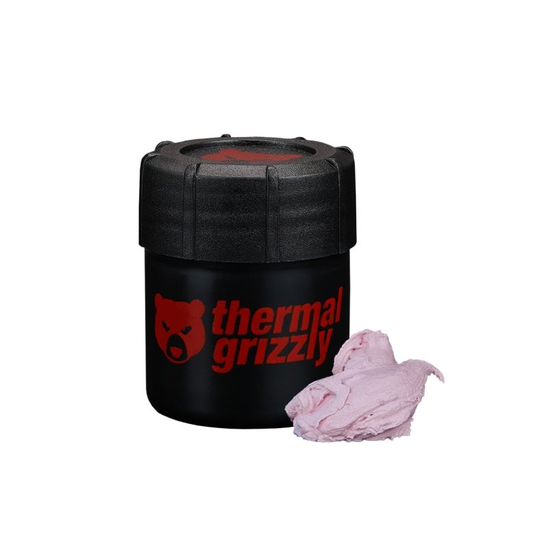 Stucco termico Thermal Grizzly 30g con raschietto, alta conduttività e confezione in plastica