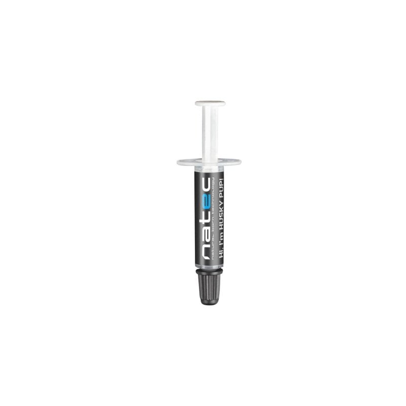 Pasta térmica NATEC Husky Pup 4,63 W/m·K 0,5g -30 a 280°C Gris