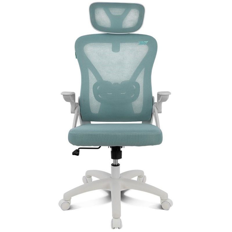 Silla gaming Drift DRAIR35 Turquesa respaldo de malla reposabrazos ajustables 120 kg